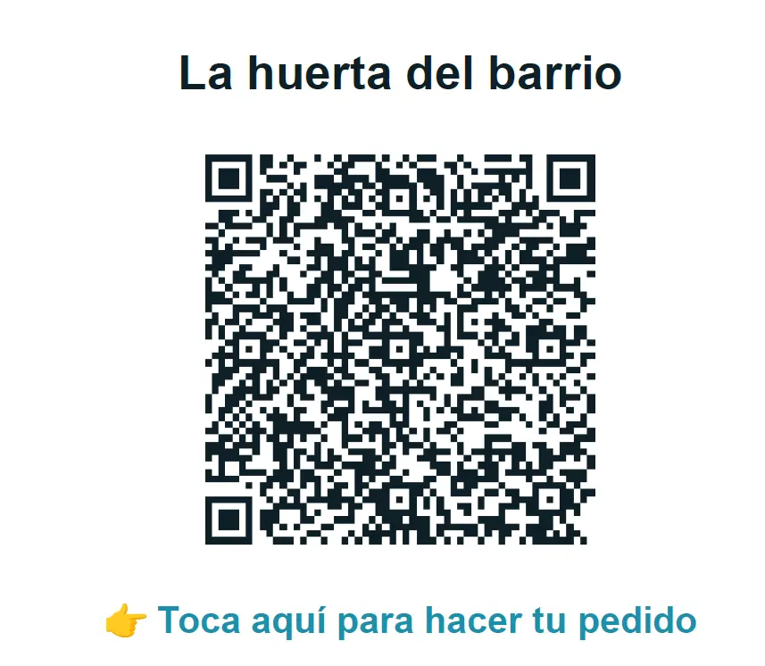 QR de la tienda — Un código QR listo para imprimir y pegar en tu escaparate o mostrador.