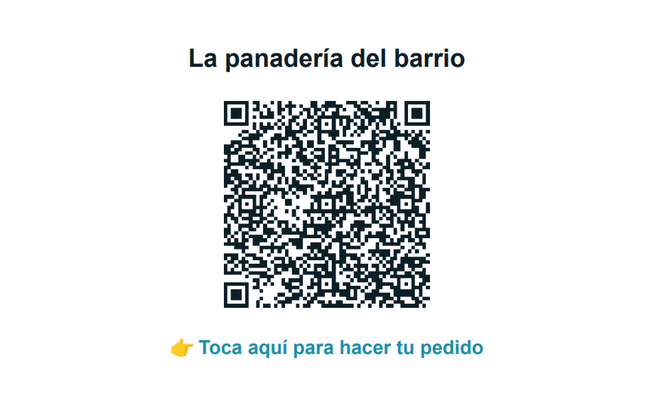 QR de la tienda — Un código QR listo para imprimir y pegar en tu escaparate o mostrador.